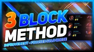 The Improvement-Focused Solo Queue Method - The 3 Block