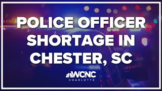 Shortage of police officers in Chester, South Carolina