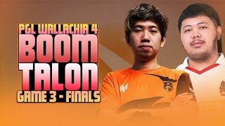 TALON vs BOOM - GAME 3 GRAND FINALS - WATCH PARTY WITH ARMEL, PALOS, KARL, JG, JWL AND KYLE