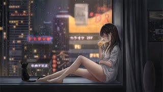 Beautiful Relaxing Music With Piano, Rain ~ I'm still waiting for you