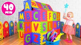 ABC Song - Learn English Alphabet for Children with Katya and Dima
