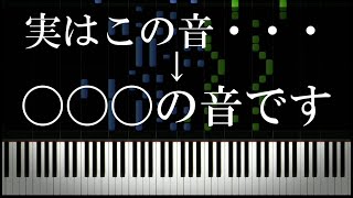 この音、何の音か分かりますか？