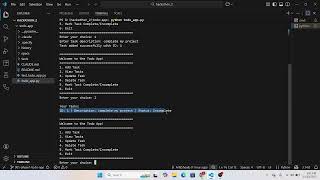 GIAIC Hackathon 2 Phase 1 Todo In-Memory Python Console App