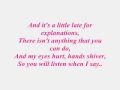 Pussycat dolls - hush hush  w/ lyrics   ( slow version )