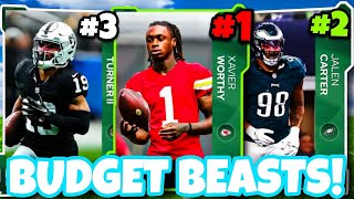 *new* Top 10 BUDGET BEASTS in Madden 25 ULTIMATE TEAM! MUST Have Cards!