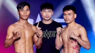 Face off ตวงทรัพย์ ส.สละชีพ vs ขุนไกร พีเค.แสนชัย (มวยไทย128) ONE Lumpinew 96 , 7 ก.พ.68