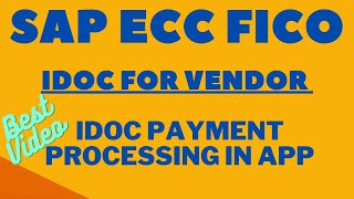 IDOC Payment to Vendor through APP| IDOC For Vendor| Inbound and Outbound IDOC| WE02|