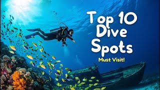 Top 10 Dive Destinations 🌊 Best Scuba Diving Spots Around the World