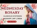 HOLY ROSARY WEDNESDAY 🔴 GLORIOUS  MYSTERIES OF THE ROSARY 🌹   AUGUST 07, 2024 | PRAY FOR TRUST