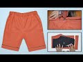 Baby Boy Shorts / Nikar Cutting And Stitching || How To Stitch a Baby Shorts