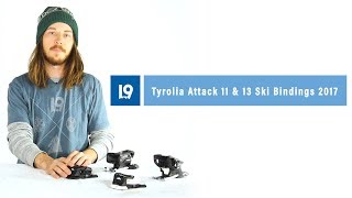 Tyrolia Attack 11 \u0026 13 Ski Bindings 2017