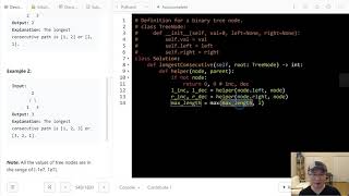 549. Binary Tree Longest Consecutive Sequence II | English | Medium