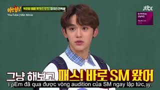 [Vietsub]Knowing Bros141|| Lucas(NCT) đã vượt qua vòng SM audition như thế nào.