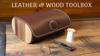 How To Make A Leather And Wood Toolbox  Leather And Woodworking