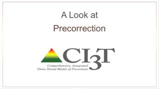 Precorrection