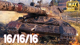 60TP: 16 shots - 16 hits - 16 penetrations - World of Tanks