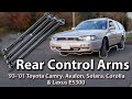 Replacing Rear Control Arms 1993-2001 Toyota Camry, Solara, Avalon, Corolla & Lexus ES300