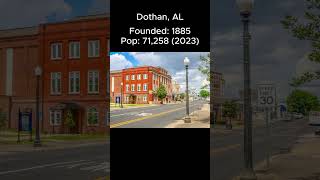 Random US Towns: Dothan, AL #shorts