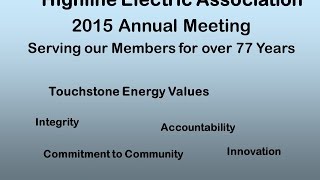 Highline Electric 77th Annual Meeting 2015