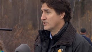 PM Trudeau on Yellowknife housing, Israel-Hamas conflict, N.W.T. wildfires – October 12, 2023