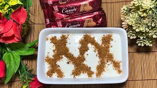 Candi Biscuit Dessert Recipe | 5 Minutes Dessert | Instant desserts | Creamy dessert By Easy Khaney