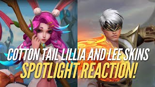 Reacting To Cottontail Lillia and Lee Skin Spotlight Reaction! | Wild Rift