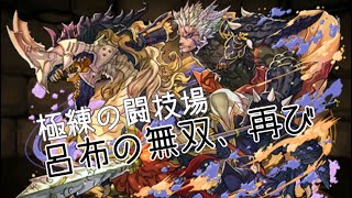 【パズドラ】極練の闘技場 転生呂布編