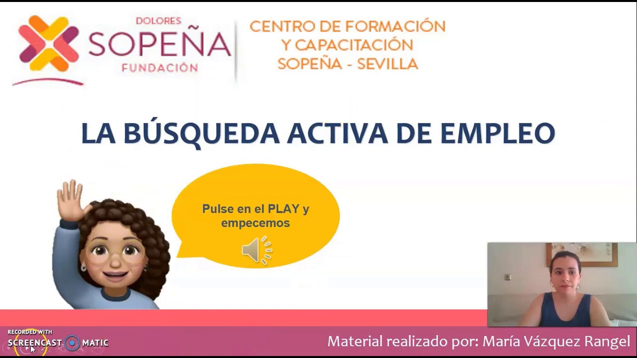 Explicación Unidad Didáctica "La Búsqueda Activa De Empleo" (Formación ...