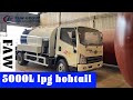 FAW TIGER VH 5000 Liters LPG Bobtail Truck Price