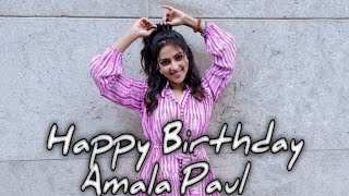 Amala Paul Birthday Whatsapp Status