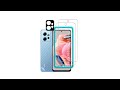 Redmi Note 12 4GTempered glass ibywind Protector With Easy Install Kit And Camera Lens Protector