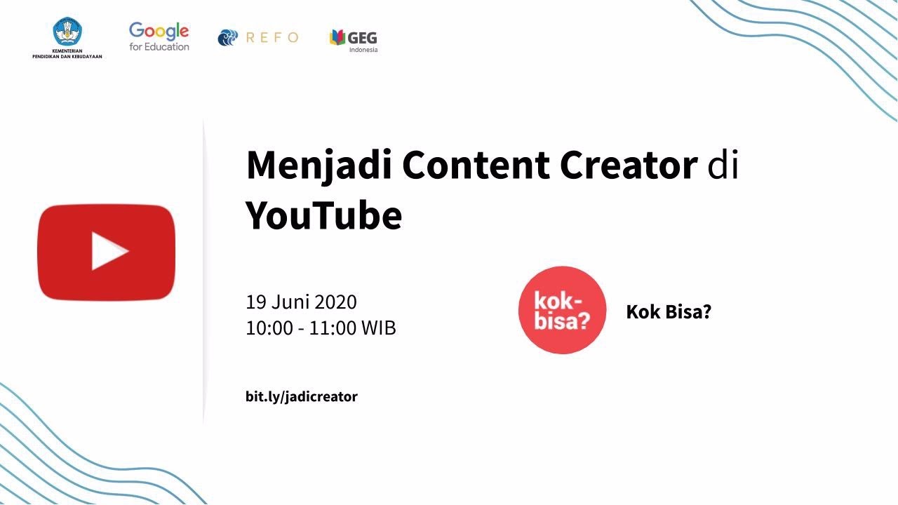Menjadi Content Creator Di Youtube Youtube