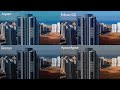 צילום אווירי שימוש בלוטים ללוק קולנועי aerial photography luts