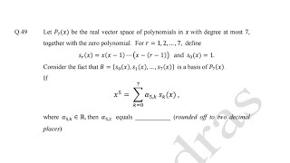 Q.49 JAM 2024 MA Solution