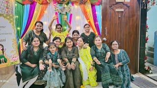 💚🧿शिवानीची मेहेंदी 🤩 Day 1 | shahapur | family function 🤩| sister's wedding 🎉