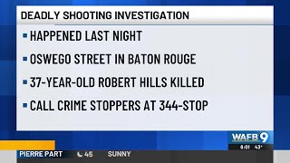 1 killed in shooting on Oswego St. in Baton Rouge