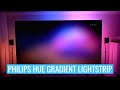 Philips Hue Play Gradient Lightstrip TESTBERICHT | MONTAGE | SETUP | DEMO