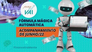 Acompanhamento | Carteira Fórmula Mágica Automática | junho 2022