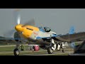 P-51 Mustang's - EAA AirVenture Oshkosh 2019  - Tribute to Bud Anderson