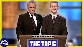 Jeopardy's Top 5 Biggest Ever One-Game Winners | World of Jeopardy