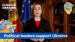 🌏Увесь цивілізований світ на боці України! Політичні лідери підтримали Україну. Embrace Ukraine