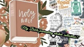 My Bible Journaling Stickers What stickers I use for Bible study and Bible journaling