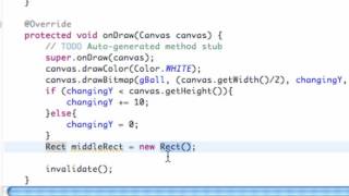 Android Application Development Tutorial 65 Animating a Bitmap