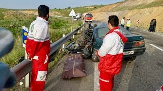 مرگ و میر تصادفات ایران: هر نیم ساعت یک کشته