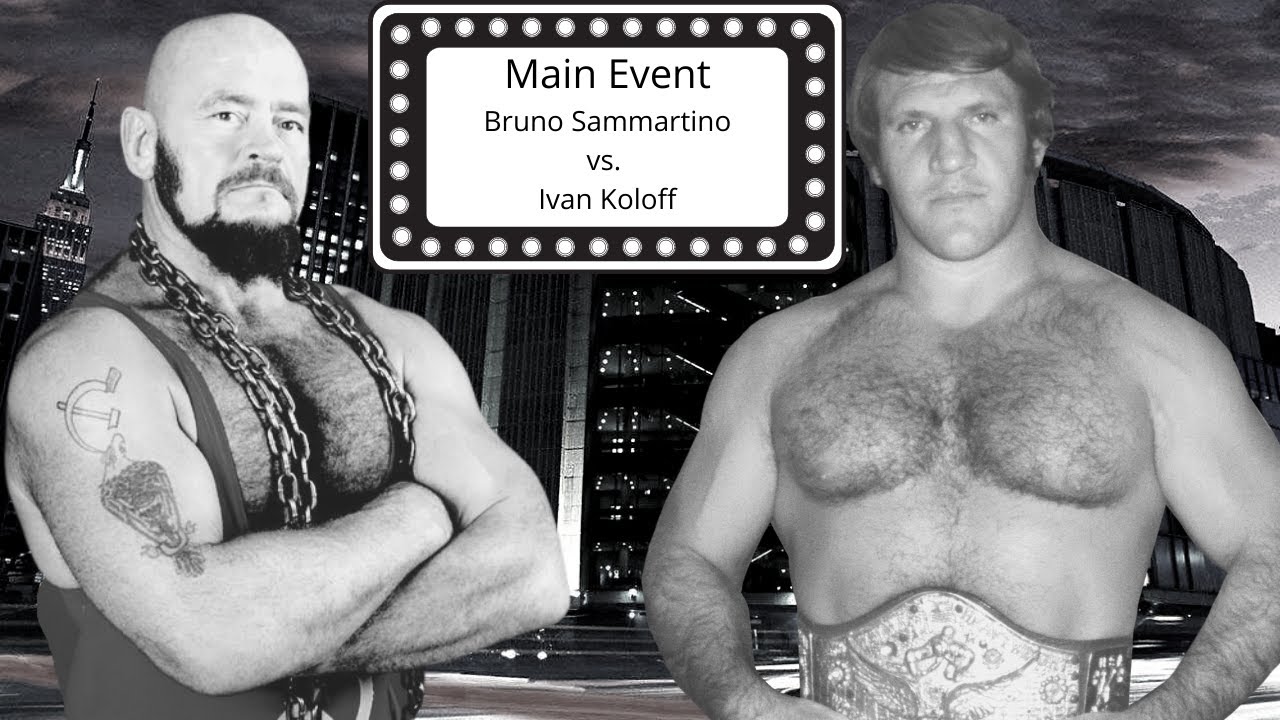 Fire Pro Wrestling World Bruno Sammartino Vs. Ivan Koloff (With Black ...