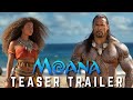 Moana: The Movie - Live Action | Teaser Trailer (2025) - Dwayne Johnson Concept