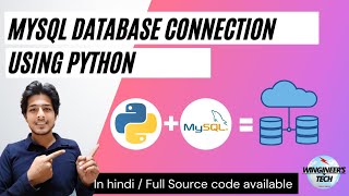 DATABASE CONNECTION WITH PYTHON IN HINDI | MySQL with Python