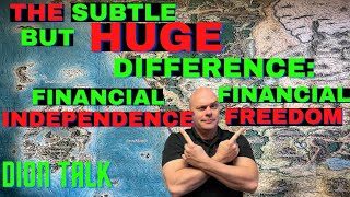 Financial independence or freedom which comes first??? Todays Dion Talk