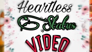 Heartless song whatsapp status video|Badshah|Like and share