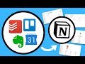 Notion = Evernote + Todoist + Trello + Google Calendar